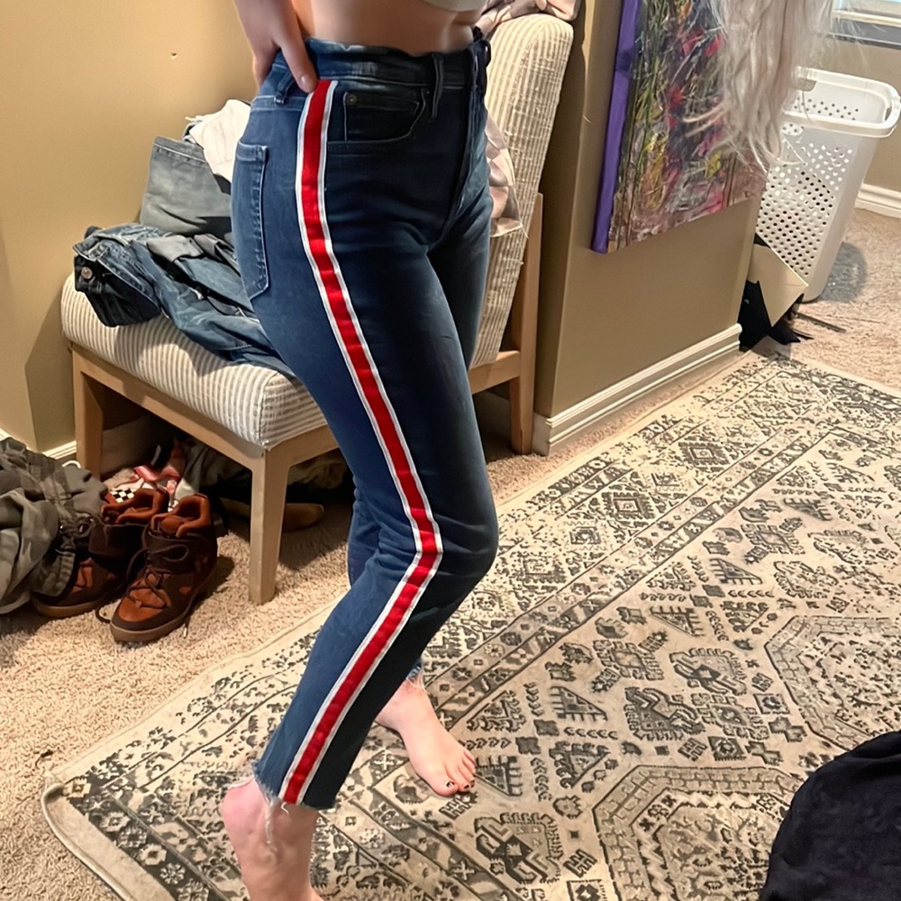 Gap skinnies high waisted jeans